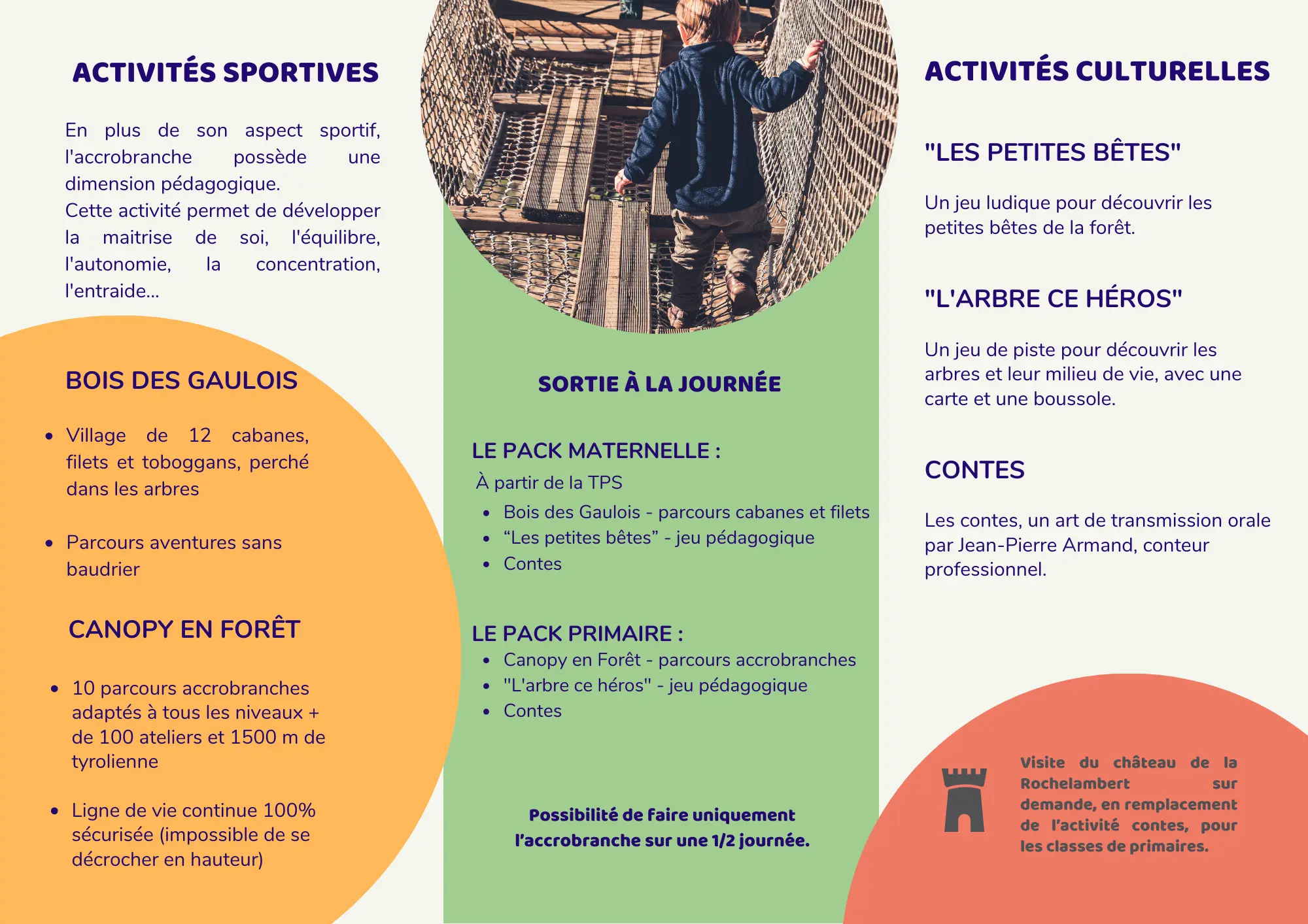 Flyer pour groupe scolaire