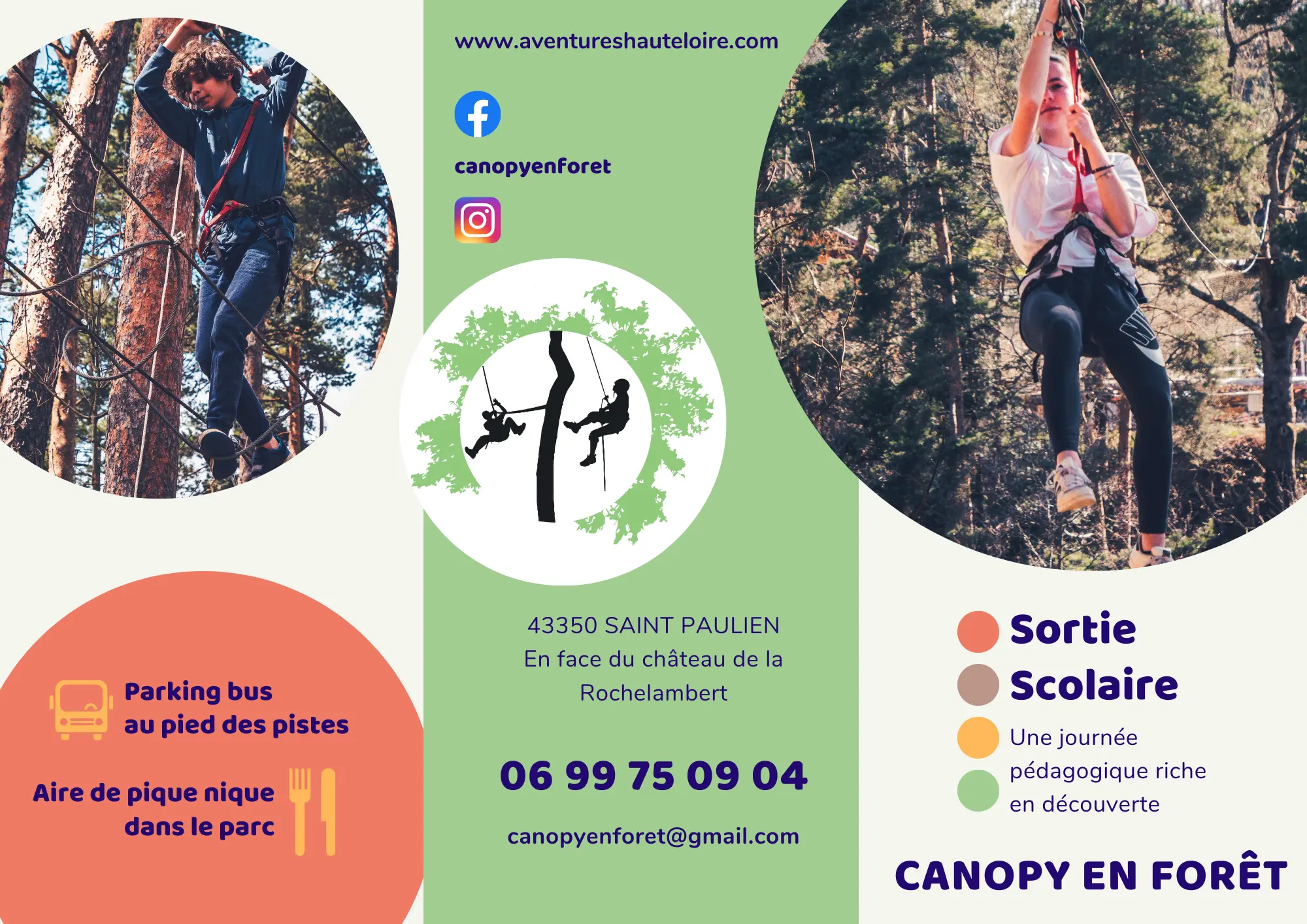 Flyer pour groupe scolaire