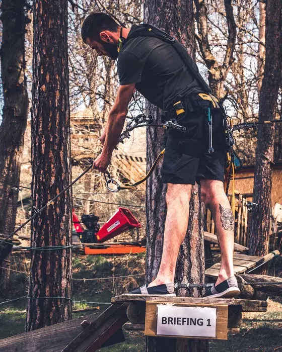 Image de la galerie du parc Canopy en forêt