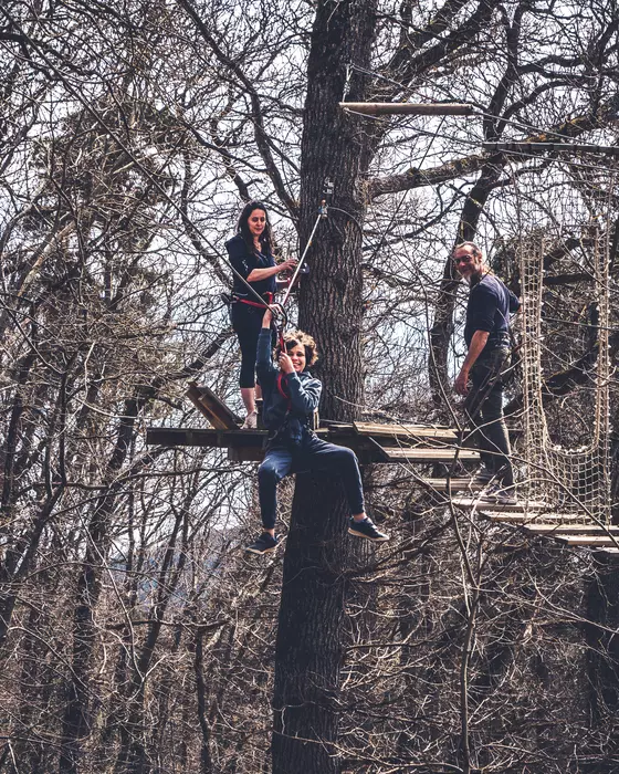 Image de la galerie du parc Canopy en forêt